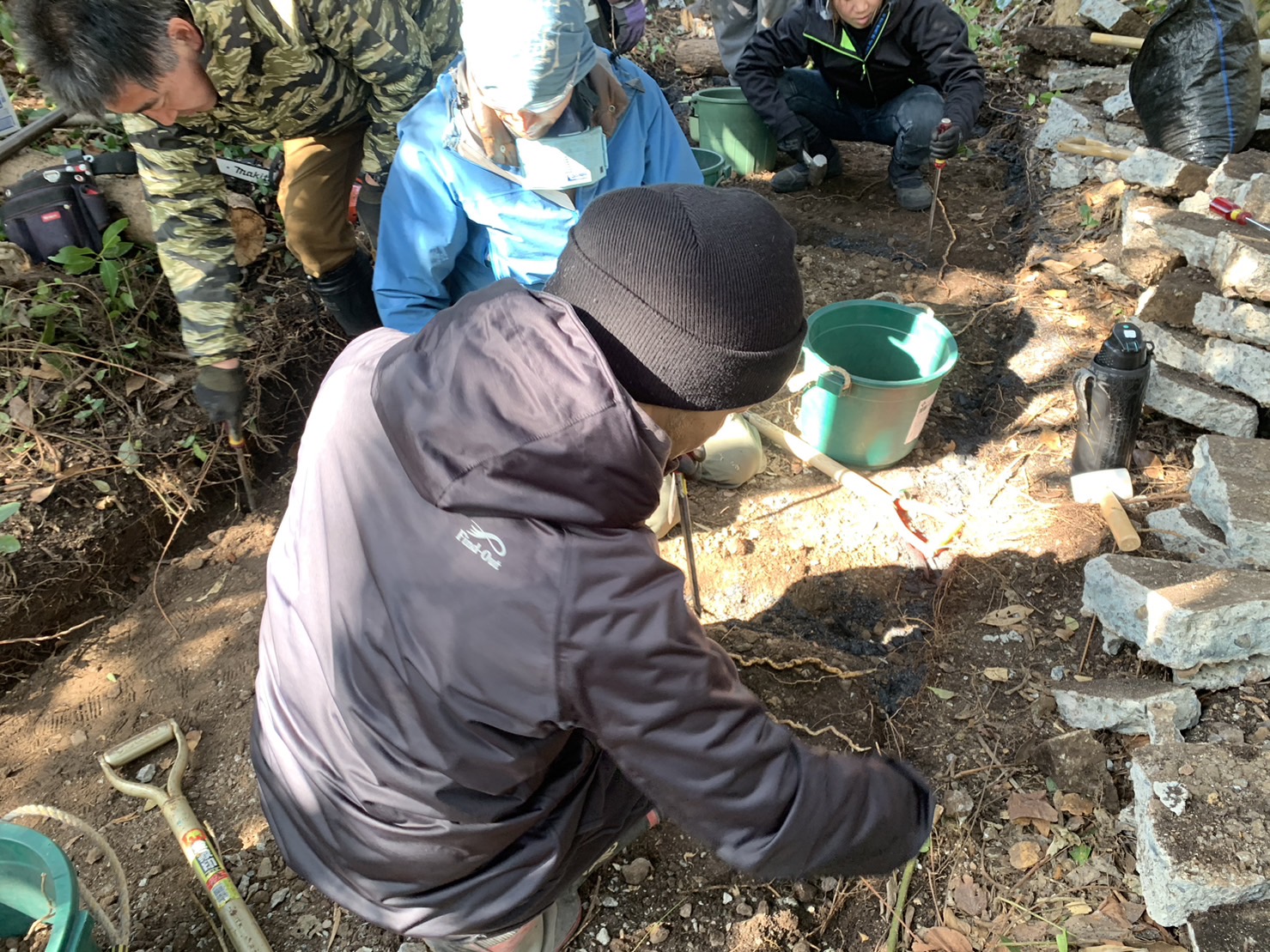沖ノ島の森・再生活動に参加してきました
